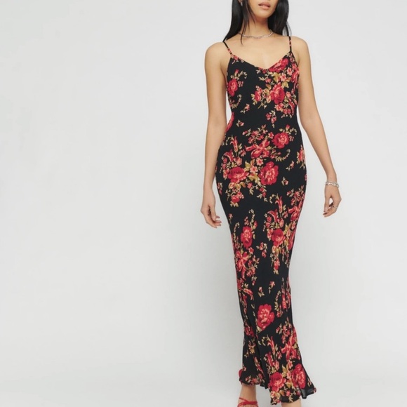 REFORMATION Parma Maxi Dress Size Small - Picture 4 of 4